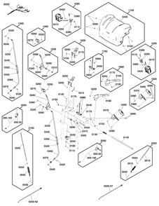 Controls Group Diagram and Parts List for H1728E (1696951-00)(2020) Briggs and Stratton Snow Blower